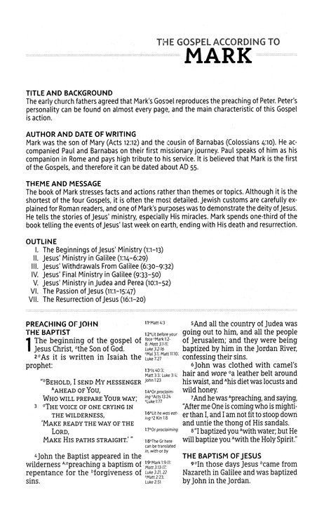 NASB Classic Reference Bible, Indexed Black Leathersoft