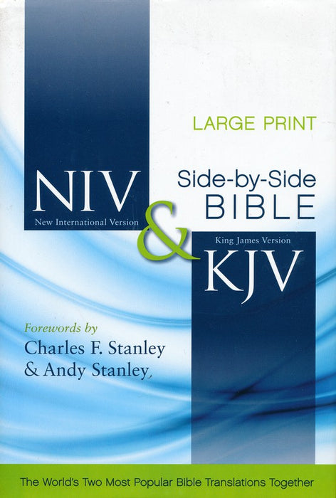 NIV & KJV Side-by-Side Large Print Bible Hardcover