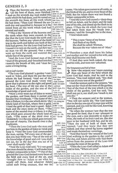 NKJV Cambridge Pitt Minion Reference Bible Black Goatskin