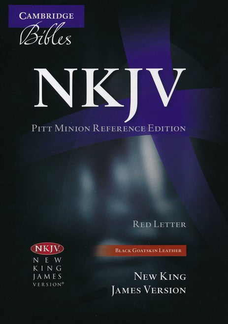 NKJV Cambridge Pitt Minion Reference Bible Black Goatskin
