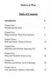 Sisters At War Table of Contents
