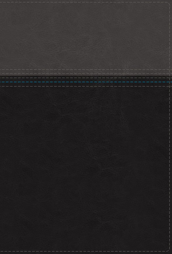 NASB Thinline Bible Black/Gray Leathersoft 1995