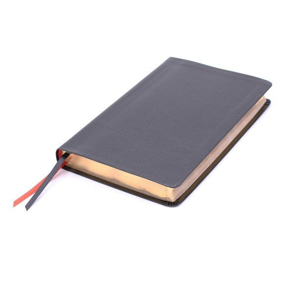 NASB Thinline Bible - Black Bonded Leather