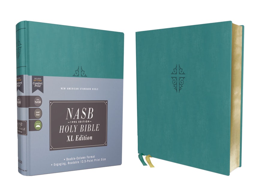 NASB XL Edition Bible Teal Leathersoft