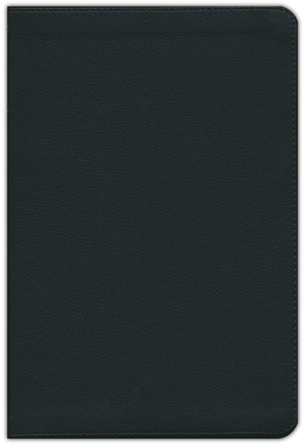 NASB Large Print Thinline Bible Passaggio Setting Black Leathersoft *