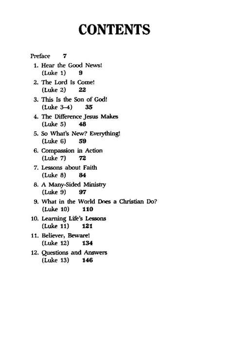 Be Compassionate: Luke 1-13