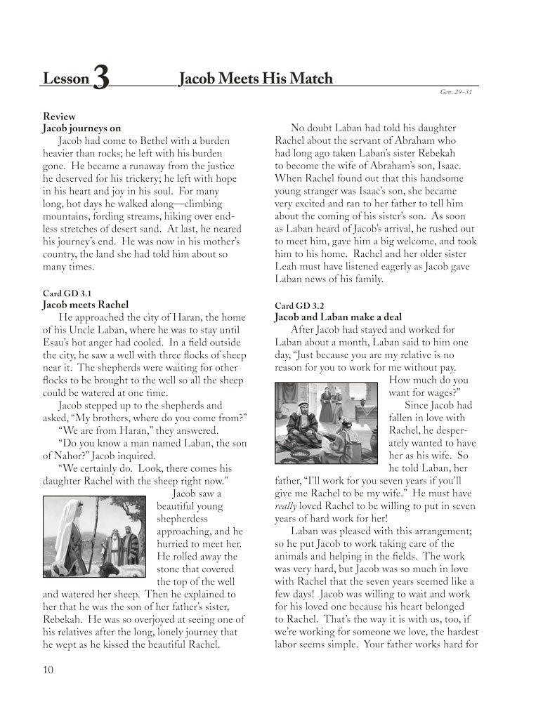 Jacob Abeka Flash-A-Card Bible Stories - Book Format (small)