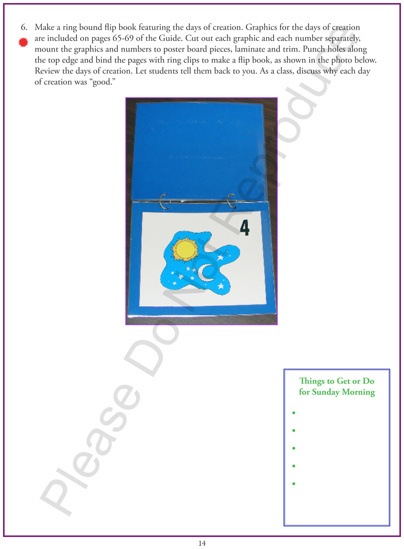 All Things Made New - Teacher's Lesson Guide - Genesis