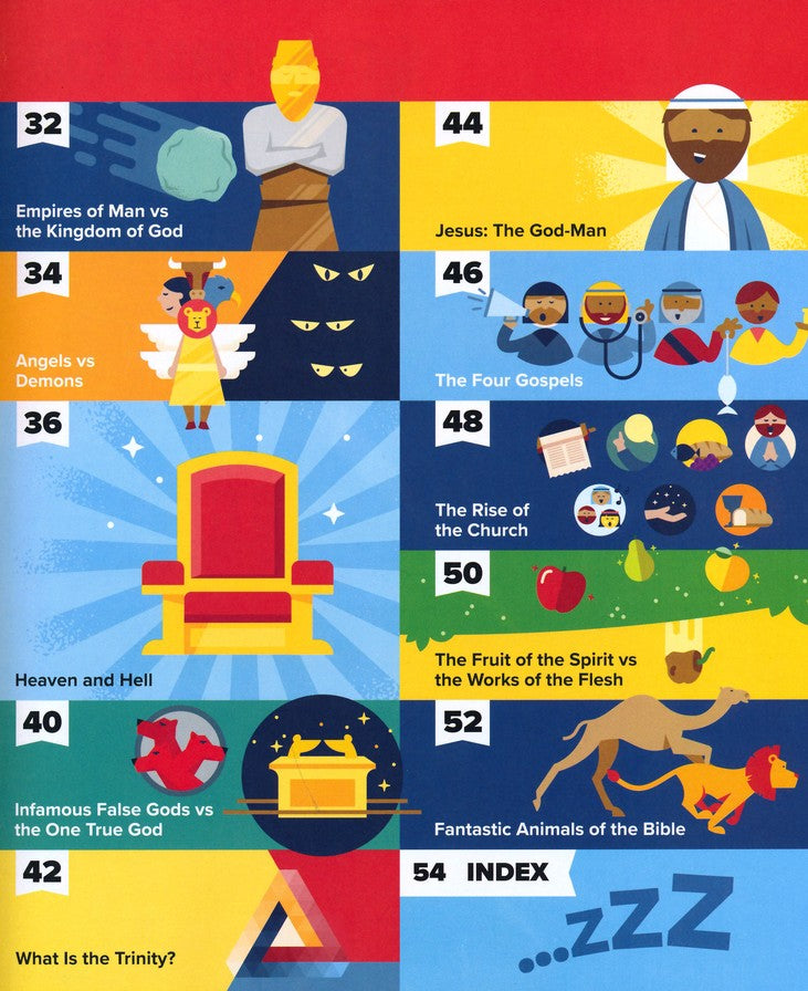 Bible Infographics for Kids Vol. 2