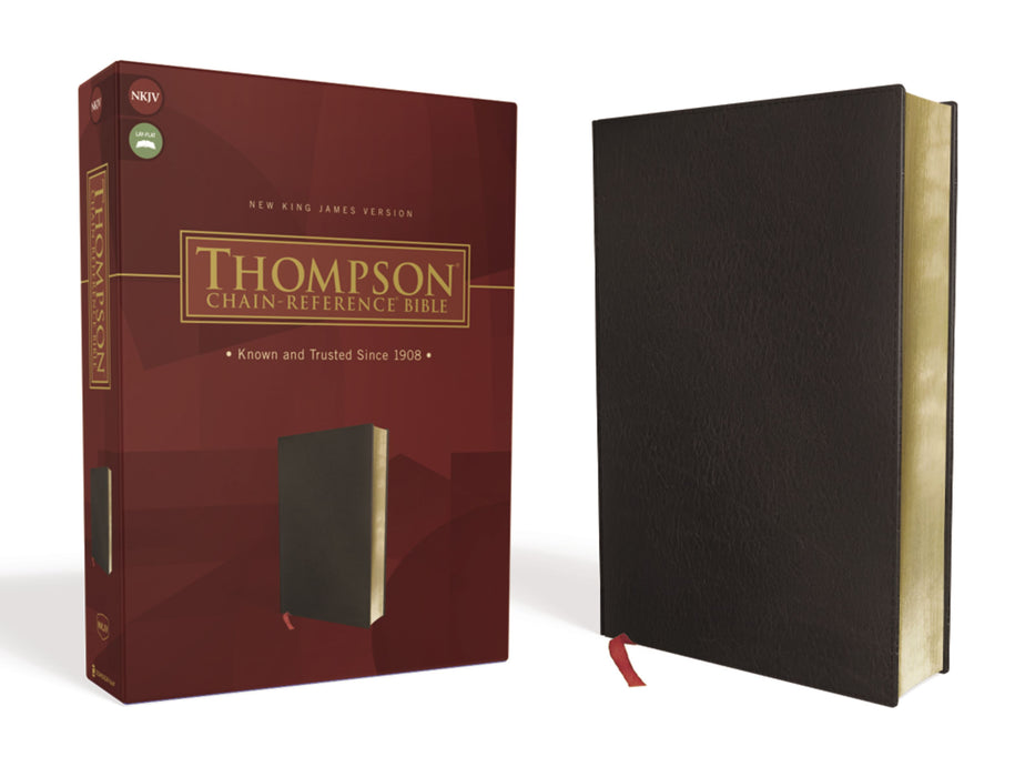 NKJV Thompson Chain Reference Bible, Black Bonded Leather