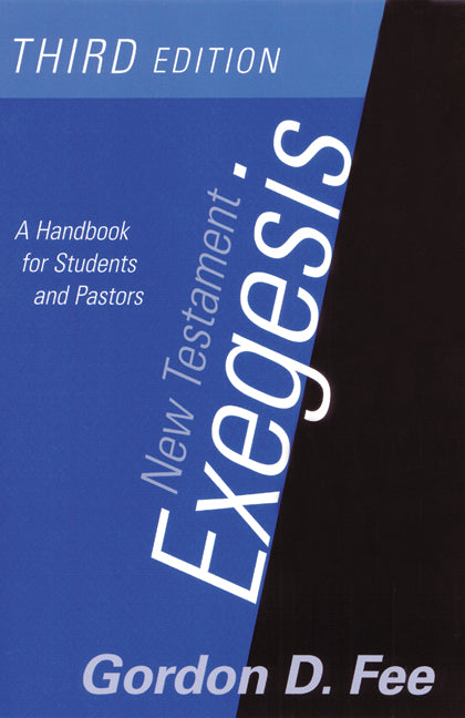 New Testament Exegesis Handbook - Third Edition
