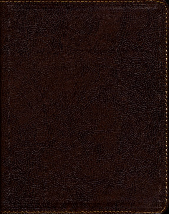NKJV Journal the Word Bible Brown Bonded