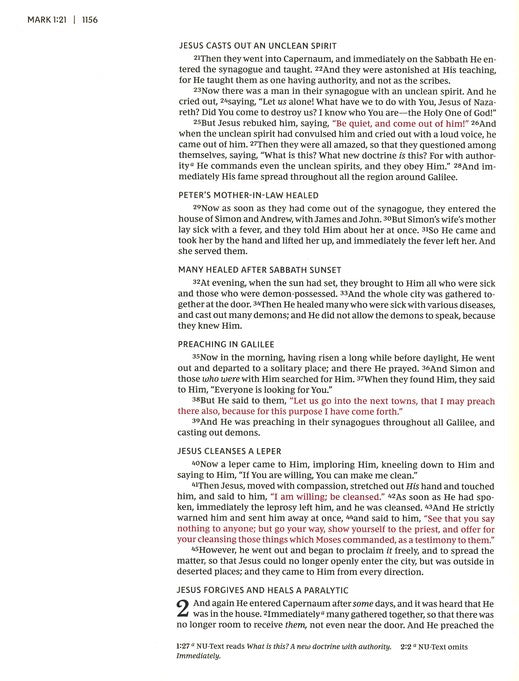 NKJV Journal the Word Bible Brown Bonded