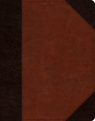 ESV Single Column Journaling Bible Brown/Cordovan TruTone