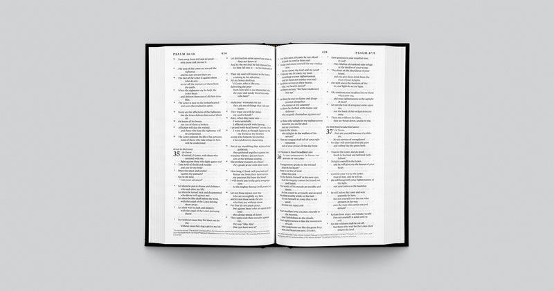 ESV Church Bible Black letter- Black (Pew Bible)