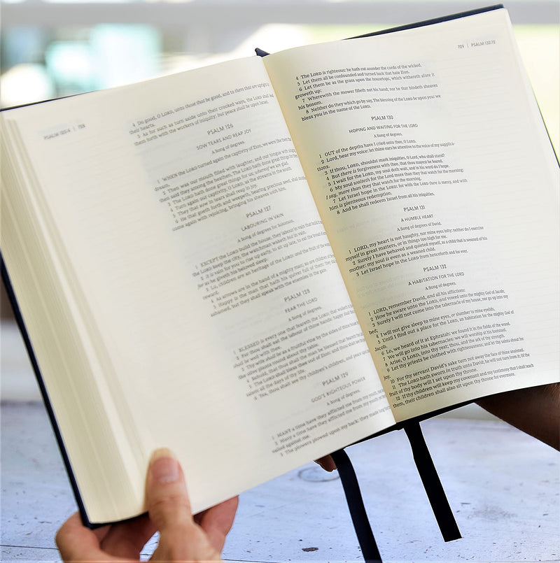 KJV Journal the Word Bible Large Print Teal Hardback