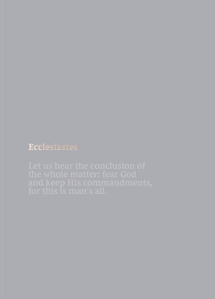 NKJV Scripture Journal Ecclesiastes *