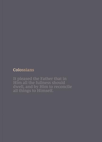 NKJV Scripture Journal Colossians