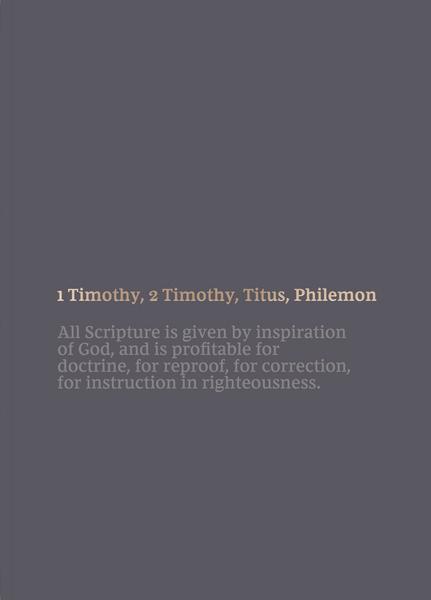 NKJV Scripture Journal 1-2 Timothy, Titus & Philemon