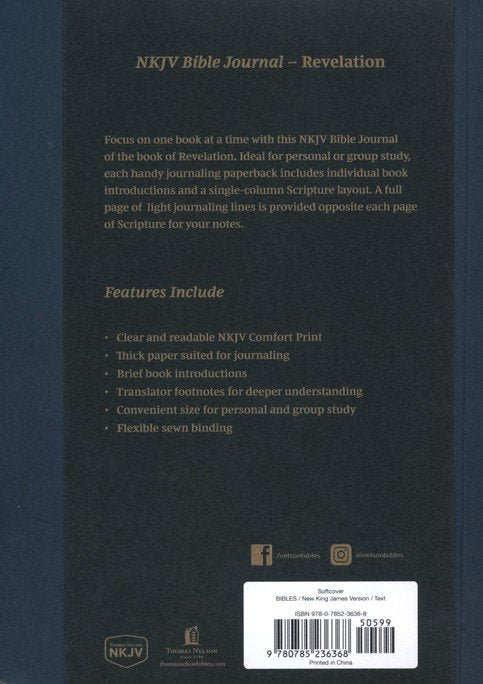 NKJV Scripture Journal Revelation