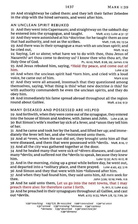 KJV Personal Size Large Print Single-Column Reference Bible, Pink Leathersoft