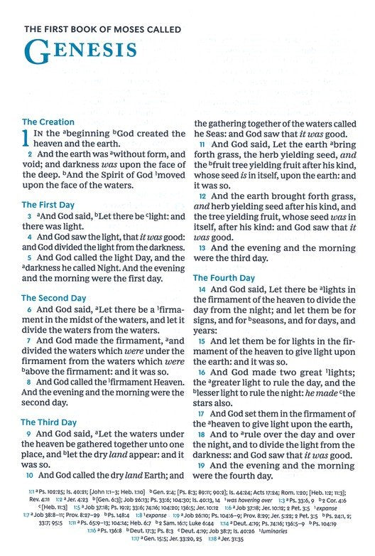 KJV Large Print Verse-By-Verse Reference Bible, Brown Leatherlook, Maclaren Series