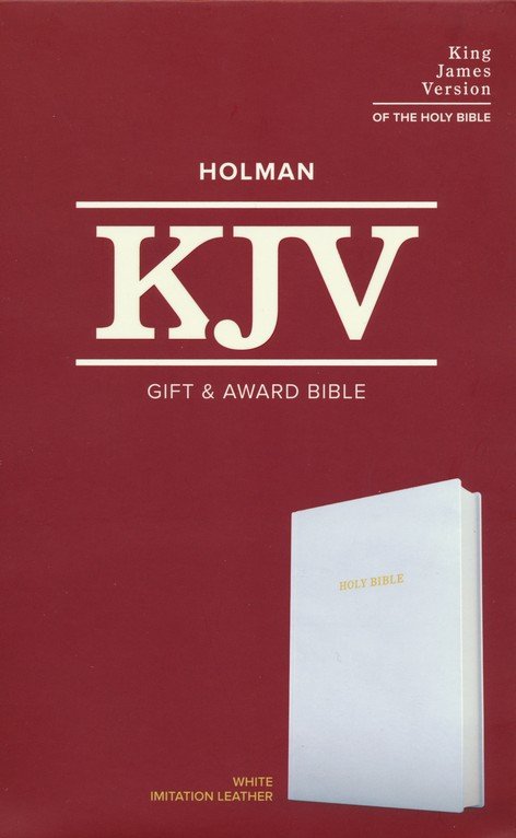 KJV Gift & Award Bible White