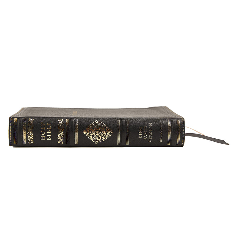 KJV, Personal Size Reference Bible, Black Leathersoft, Sovereign Ed. *
