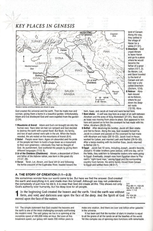 KJV Life Application Bible Black Bonded Leather