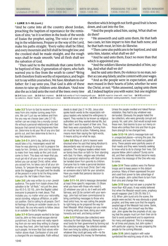 KJV Chronological Life Application Study Bible, Hardback