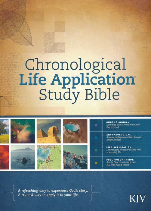 KJV Chronological Life Application Study Bible, Hardback