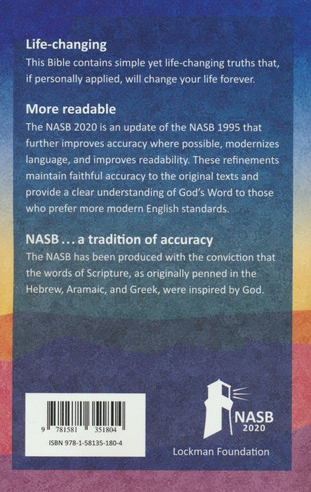 NASB Bible Outreach 2020 Edition - Paperback