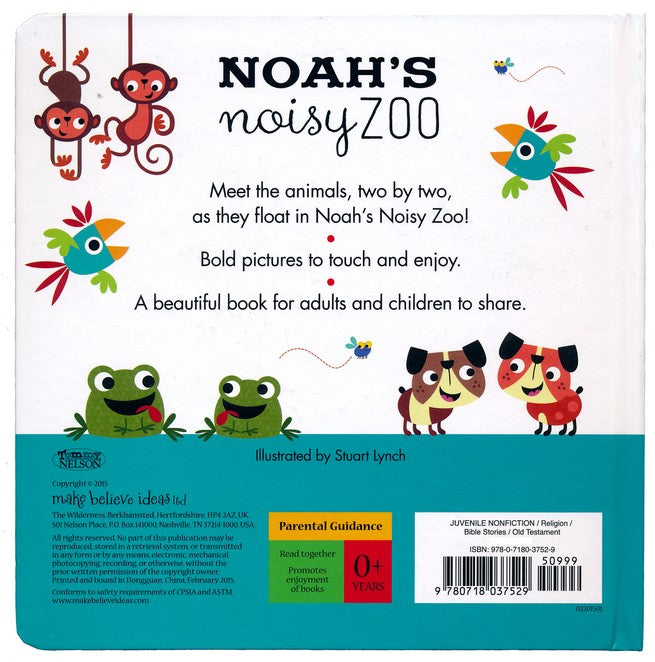 Noah's Noisy Zoo: A Feel-And-Fit Shapes Book