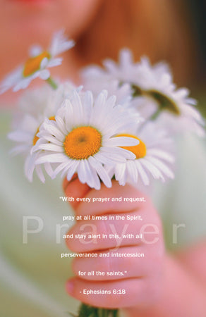 Postcard Prayer Bouquet (Eph. 6:18) (op)