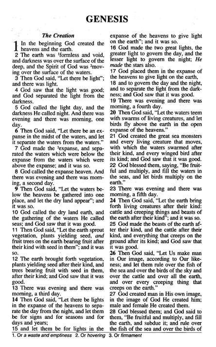 NAS 1995 Pew Bible Large Print - Black