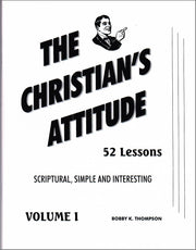 The Christian's Attitude