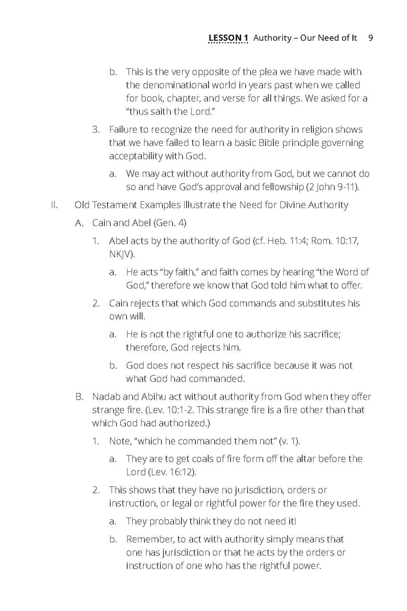 A Study of Authority