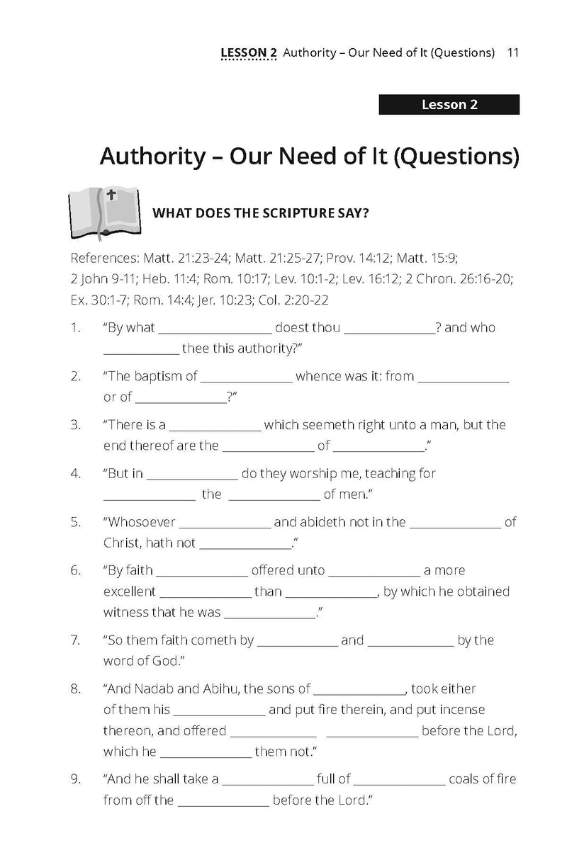 A Study of Authority