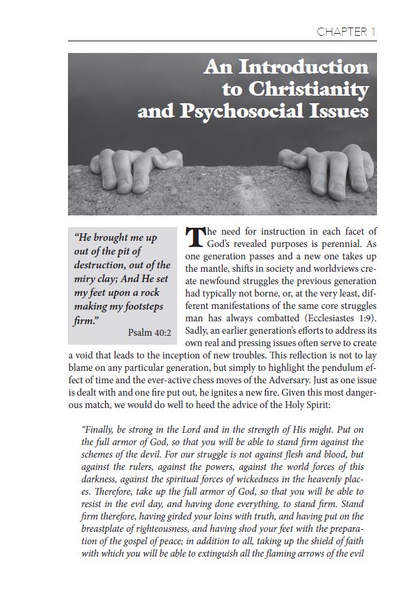 Behold the Pit: Christianity and Psychosocial Issues