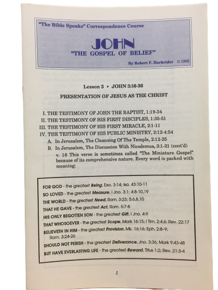 Gospel of John #3