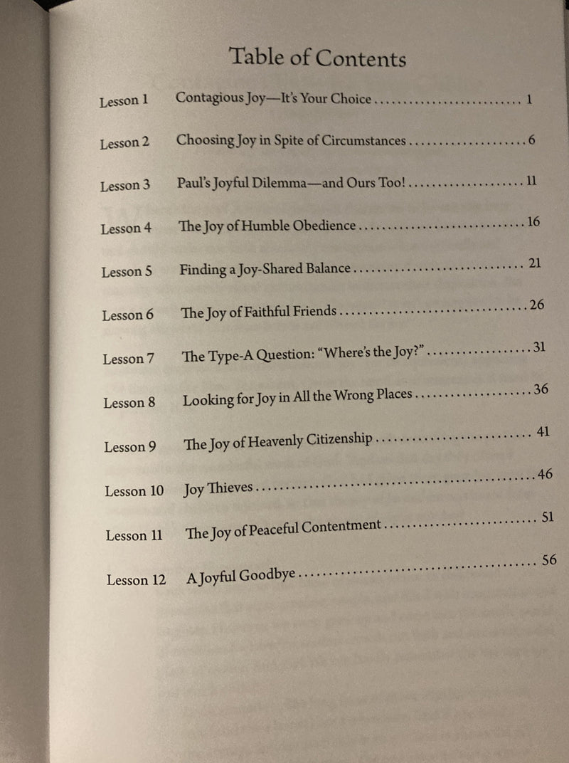 Philippians- Discovering Contagious Joy