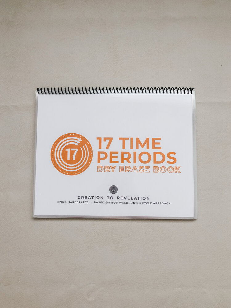 Creation To Revelation:  17 Time Periods Dry Erase Book