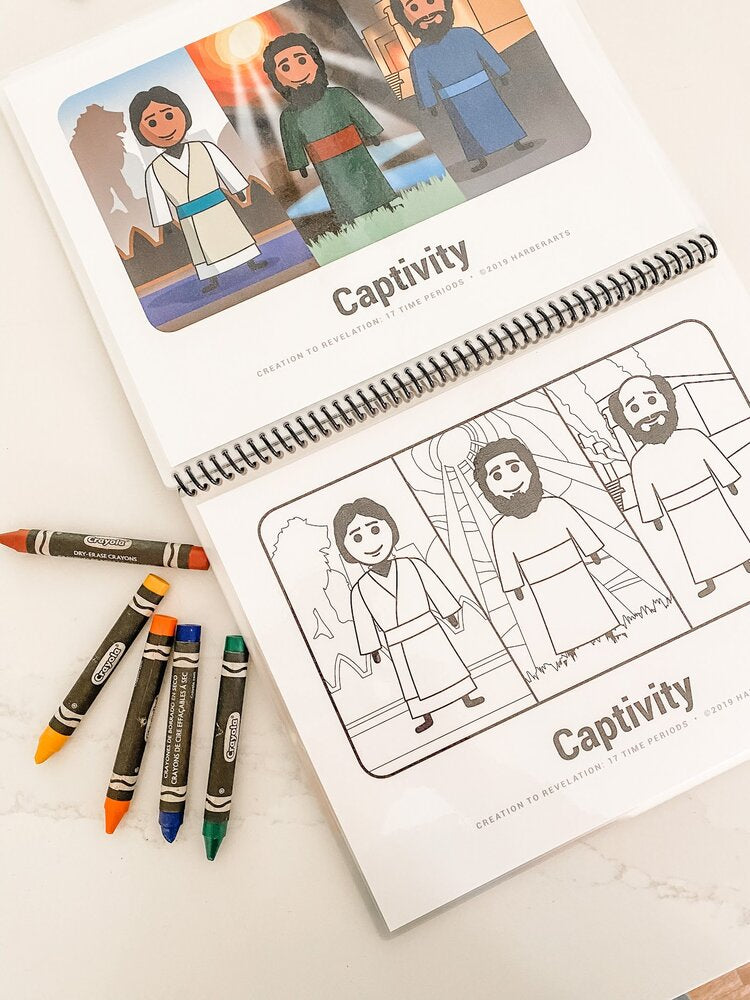 Creation To Revelation:  17 Time Periods Dry Erase Book