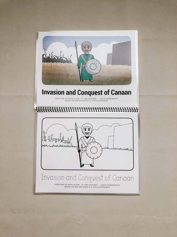 Creation To Revelation:  17 Time Periods Dry Erase Book