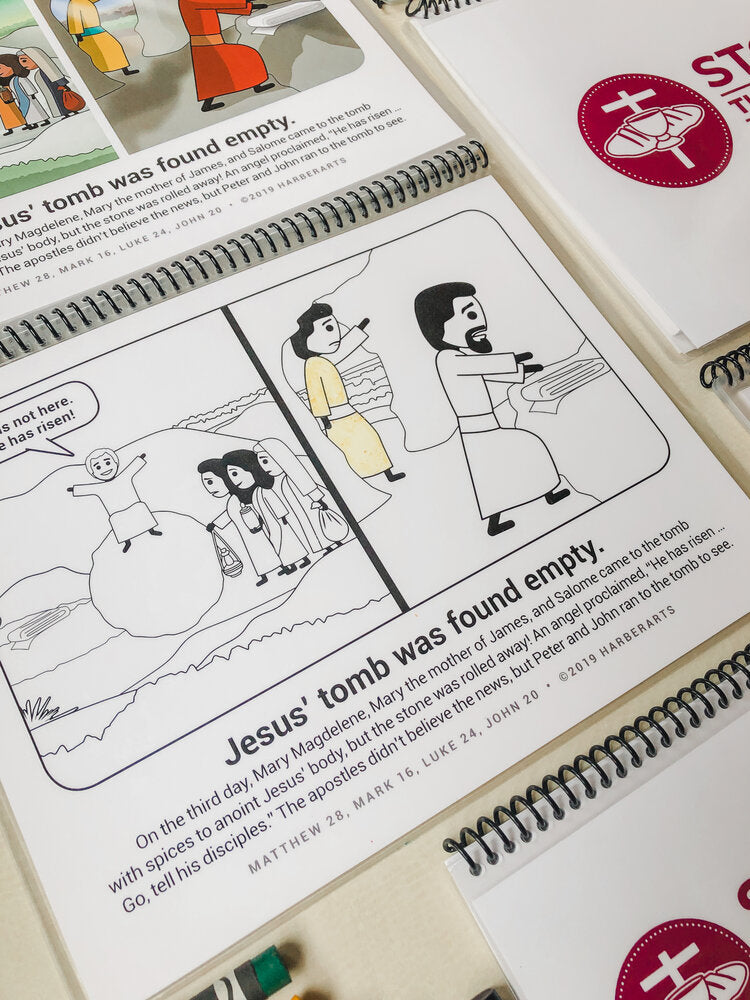 Creation To Revelation: Story of the Cross Dry Erase Book