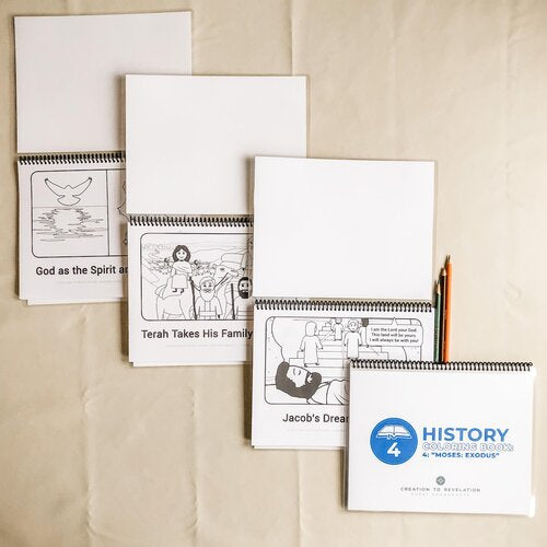 Creation To Revelation: History Pack 3: Jacob & Joseph Full Size Coloring Book