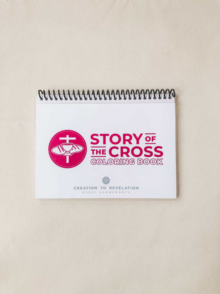 Creation To Revelation: Story of the Cross Mini Coloring Book