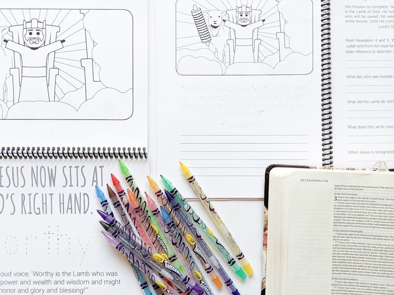 Creation To Revelation: Mommy & Me Glean Together Workbooks: Story of the Cross