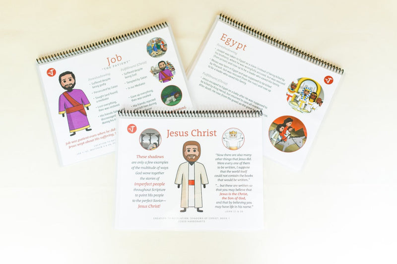 Creation To Revelation: Shadows of Christ, Book 1, Full Size Spiral