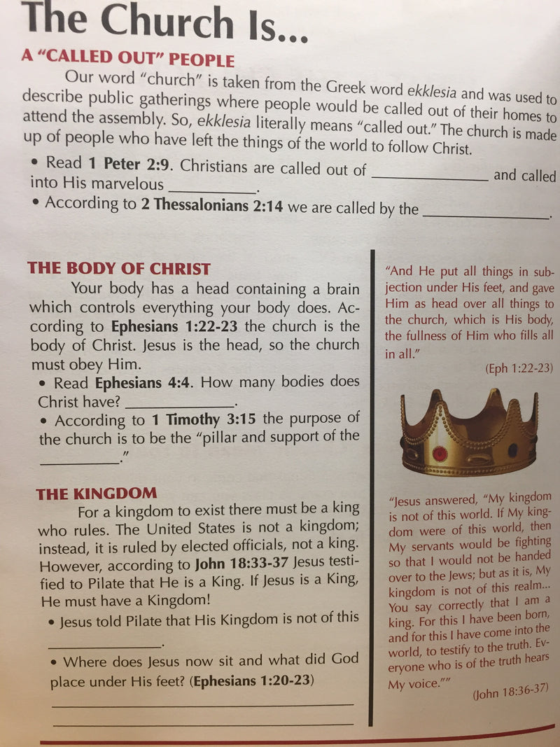 Discovering the Early Church:  Acts Part 1 (Teen/Adult 1:1)